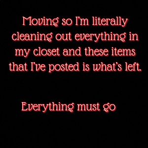 Everything must go
